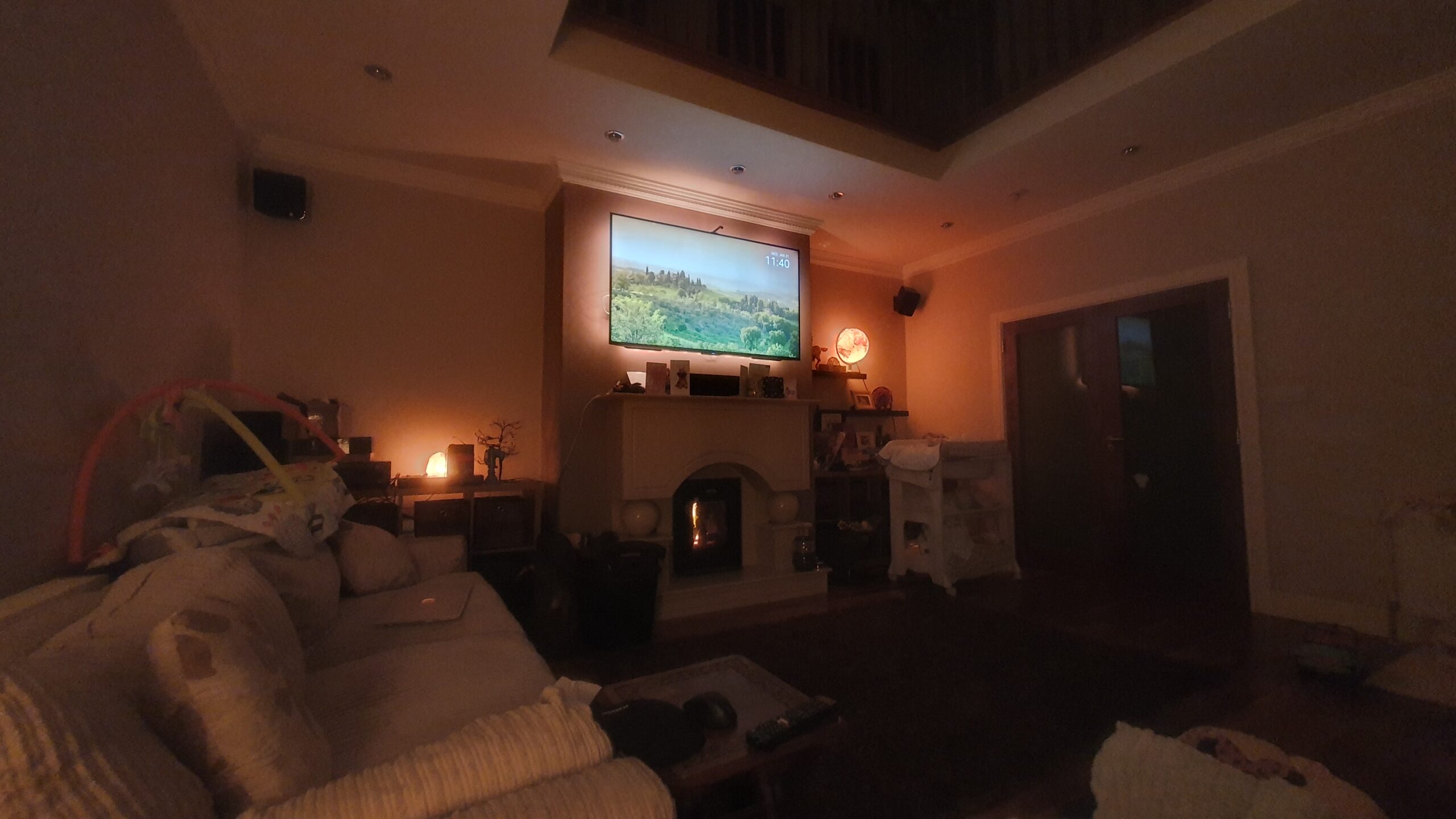 lucan 65' tv installation