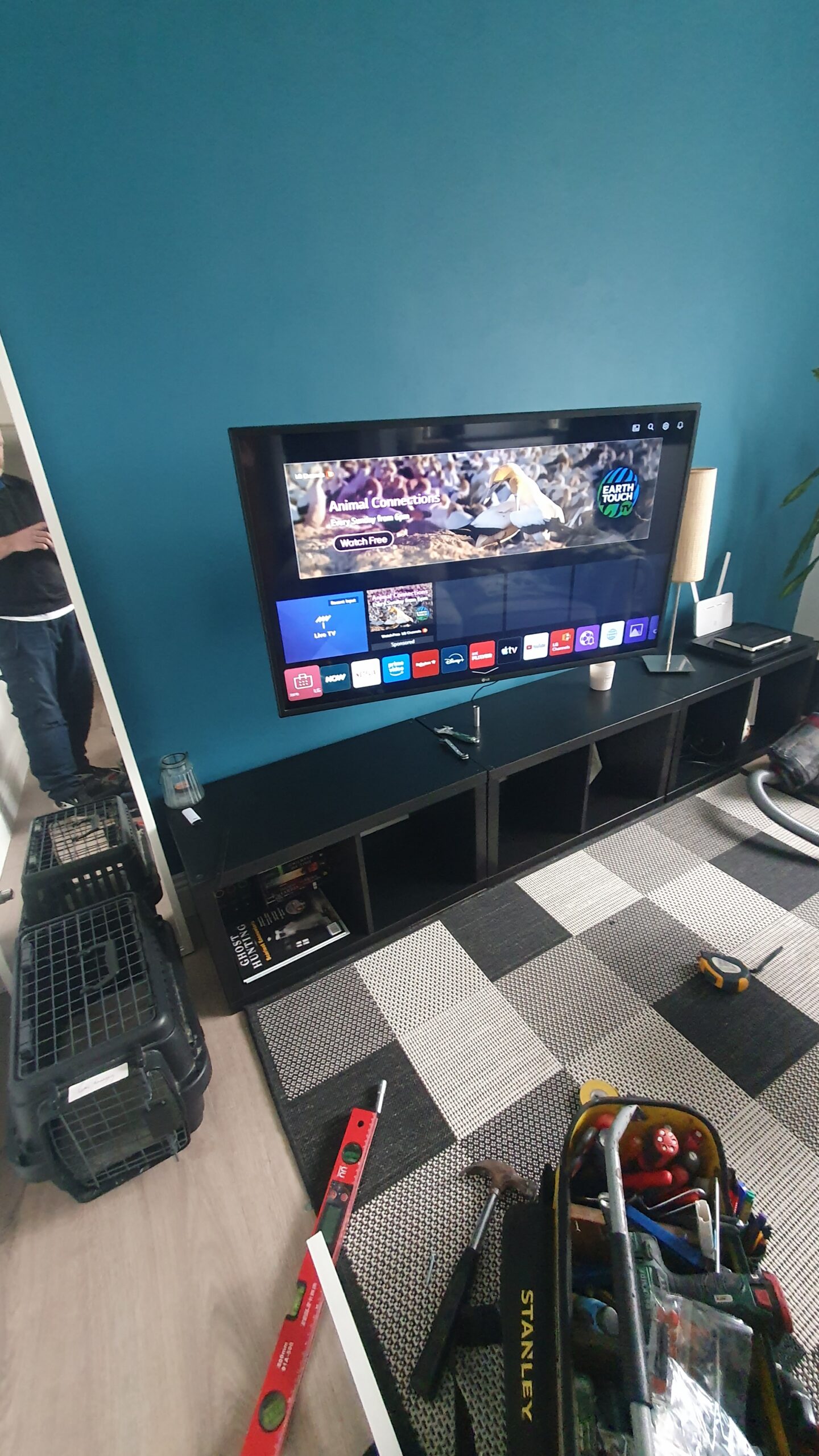 full motion tv installation in newbridge co .kildare