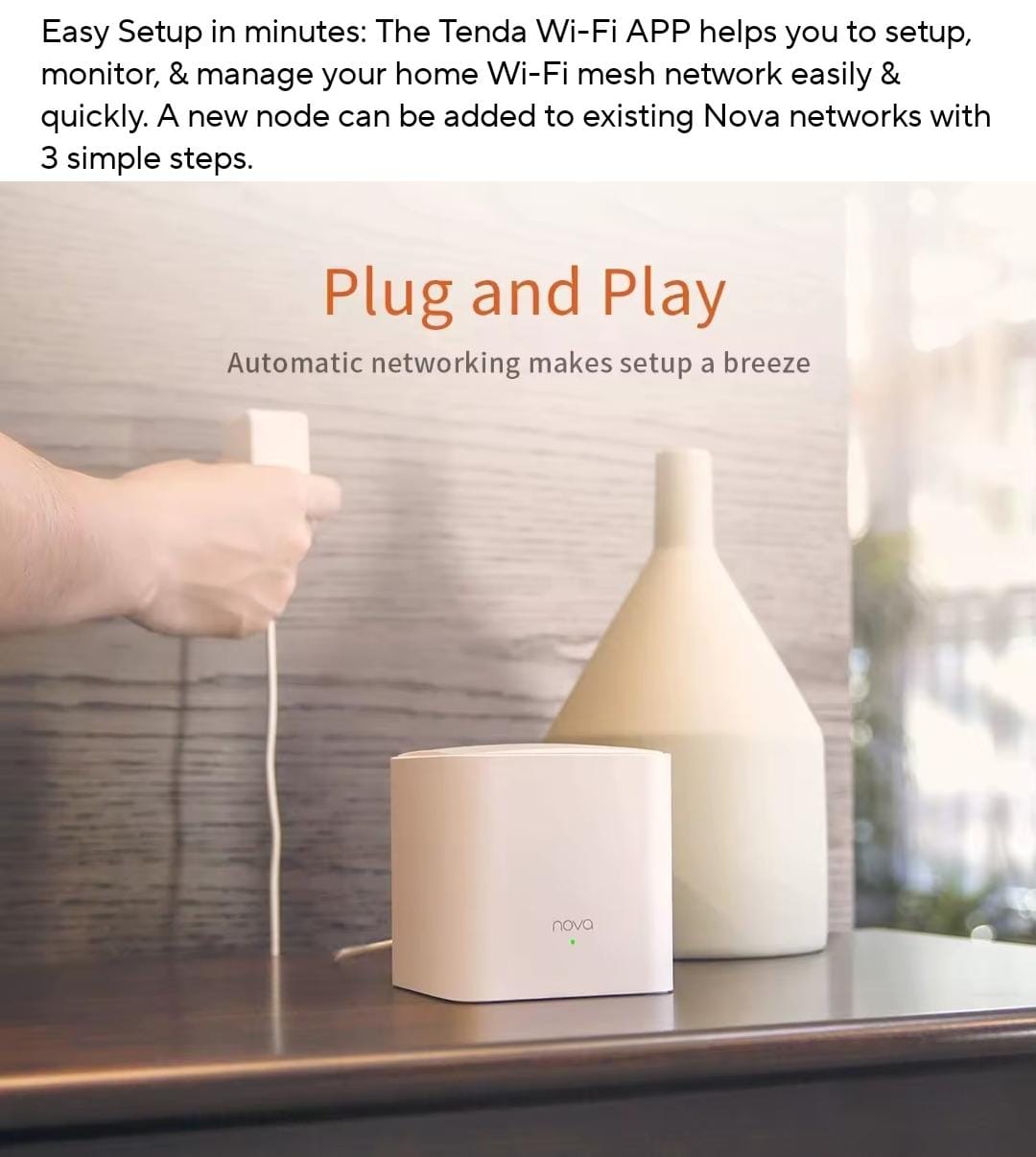 Fusion Mesh Air: Whole-Home Wi-Fi 9 Plug and Play