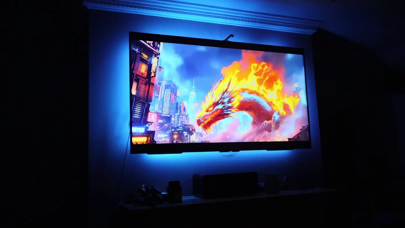 fo 05 fire dragon cyan TV Mounting Rush
