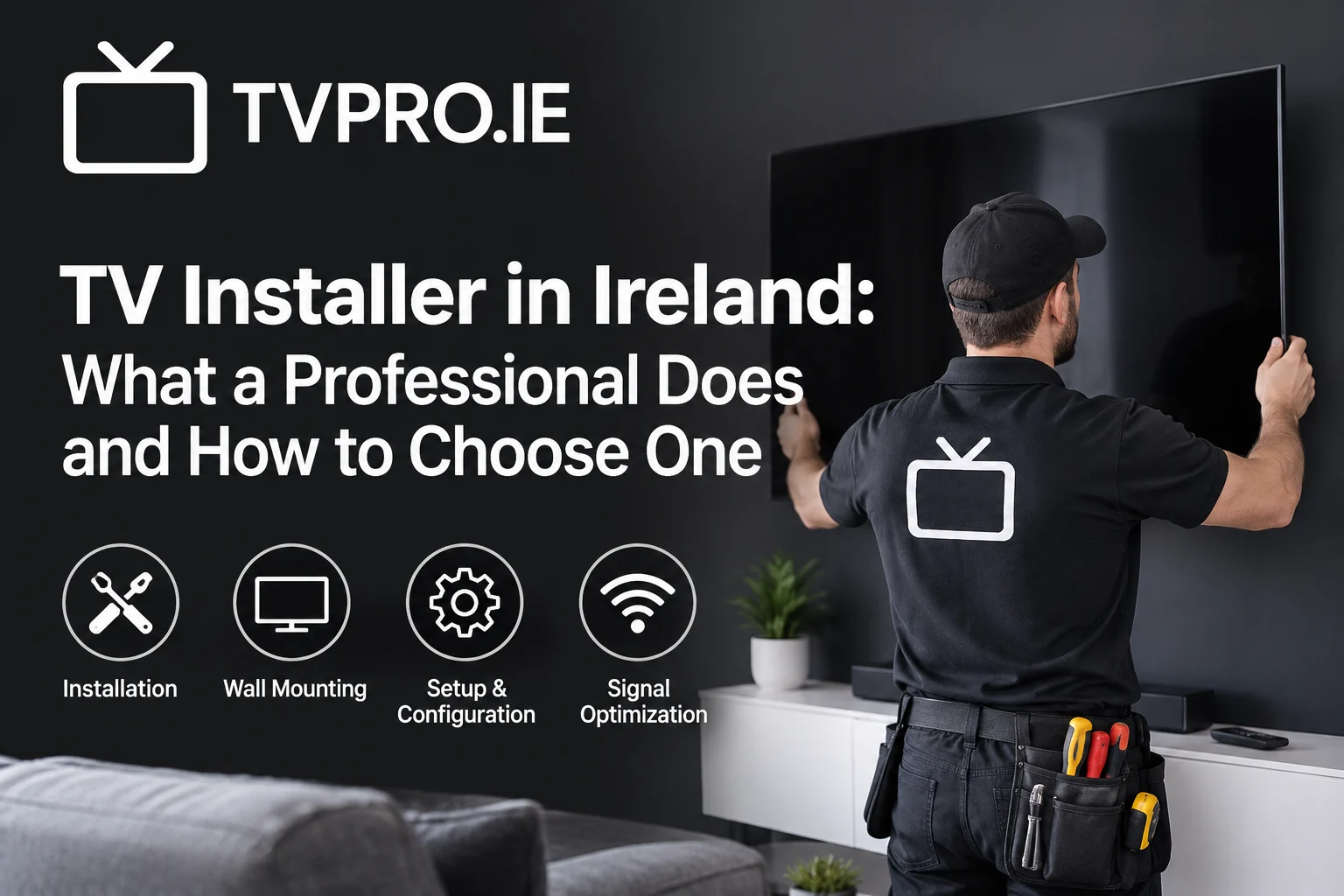 TV Installer in Ireland - What a Professional Does and How to Choose One